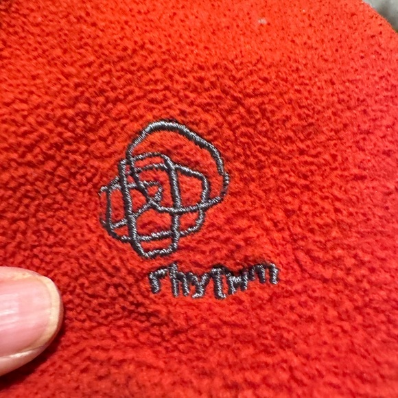 Patagonia fleece jacket - deep orange small S - Picture 4 of 6